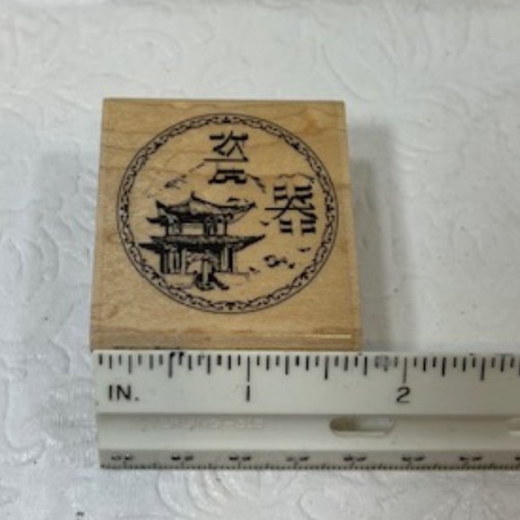 Chinese Symbols Rubber Stamp Lot: Destiny*Strength*China Seal*Chinese Dragon NEW - Picture 6 of 12